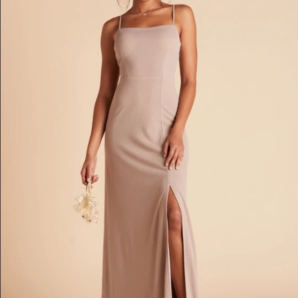 Birdy Grey “Benny” Taupe Bridesmaids Dress